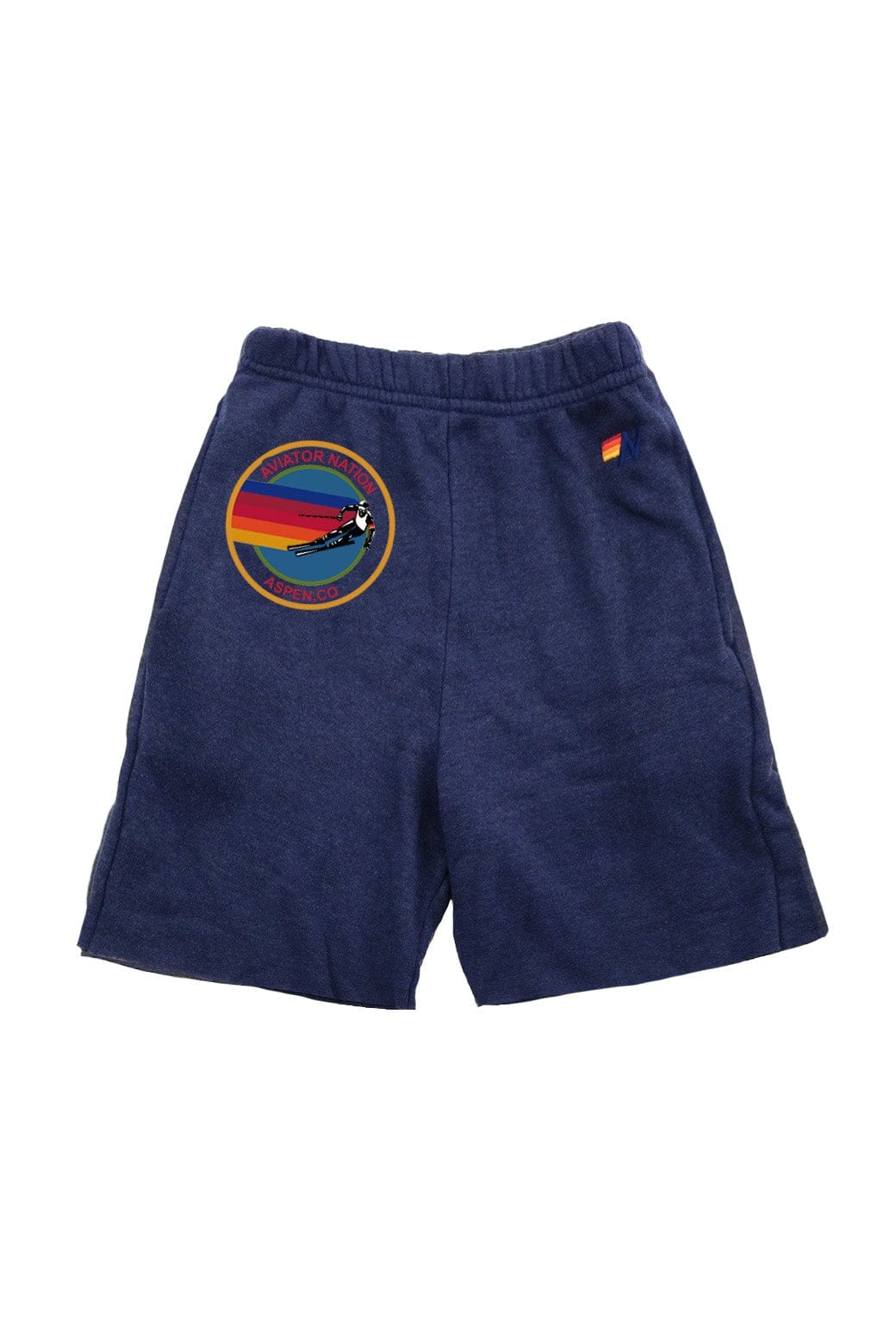 10356-aviator-nation-aspen-kids-sweatshorts-navy-1.jpg AVIATOR NATION ASPEN KIDS SWEATSHORTS - NAVY