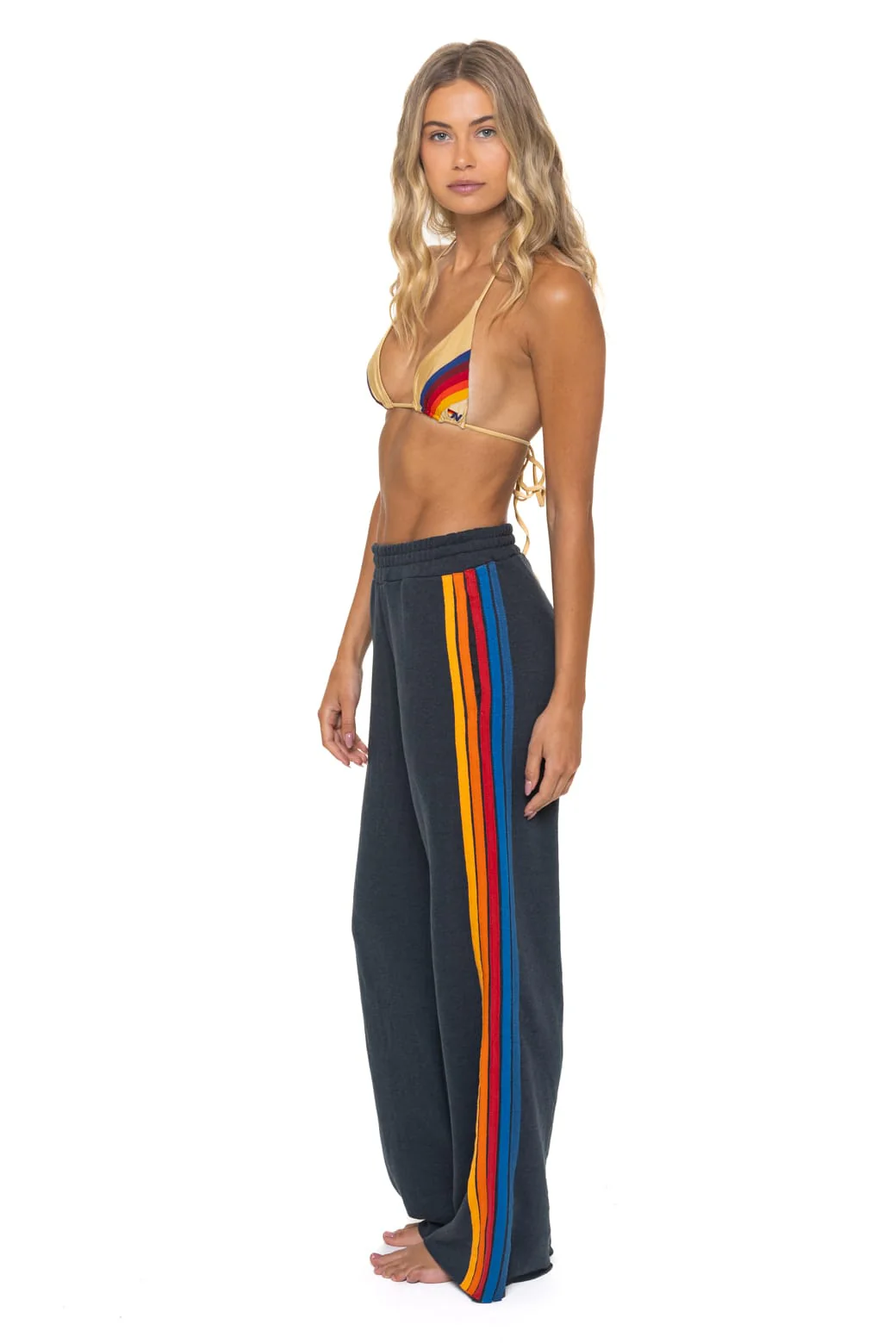 106-5-stripe-wide-leg-pocket-sweatpants-charcoal-1.webp 5 STRIPE WIDE LEG POCKET SWEATPANTS - CHARCOAL