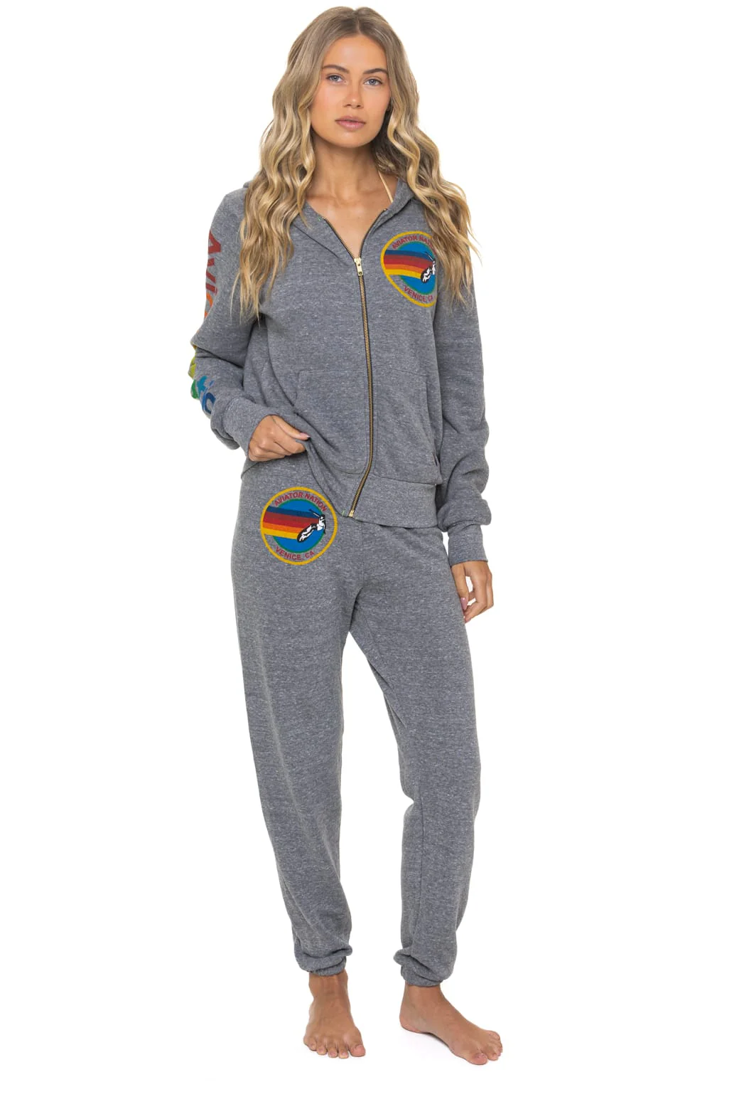 10866-aviator-nation-hoodie-heather-grey-3.webp AVIATOR NATION HOODIE - HEATHER GREY