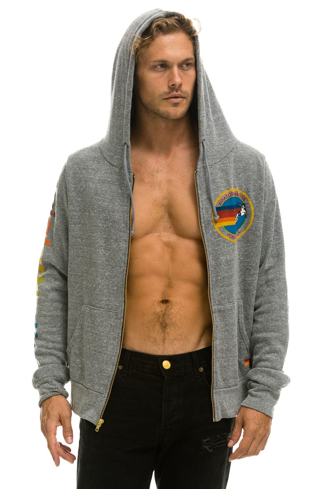 10866-aviator-nation-hoodie-heather-grey-8.jpg AVIATOR NATION HOODIE - HEATHER GREY