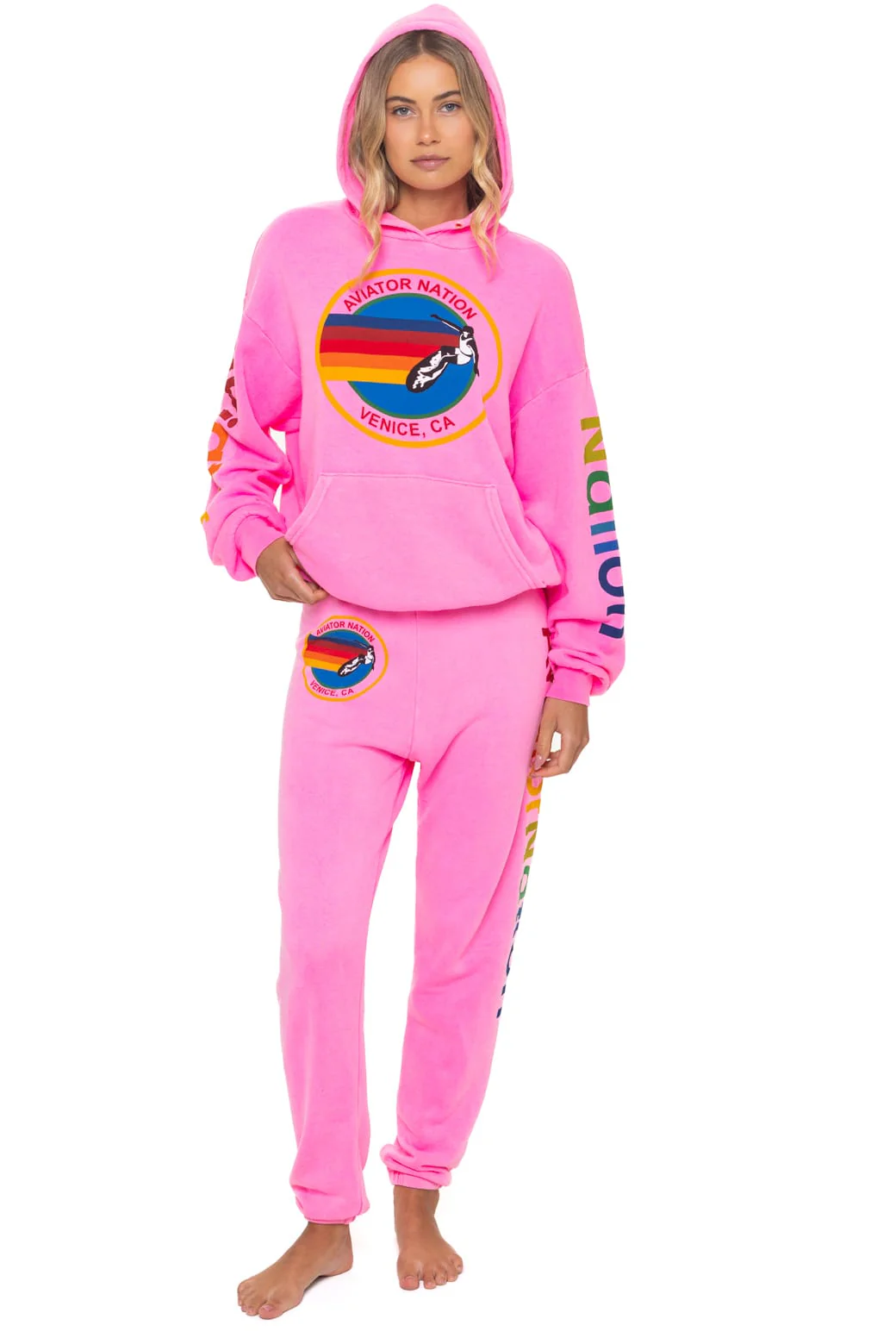13013-aviator-nation-relaxed-pullover-hoodie-neon-pink-3.webp AVIATOR NATION RELAXED PULLOVER HOODIE - NEON PINK
