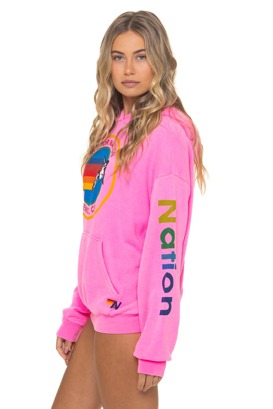 13013-aviator-nation-relaxed-pullover-hoodie-neon-pink-4.webp AVIATOR NATION RELAXED PULLOVER HOODIE - NEON PINK