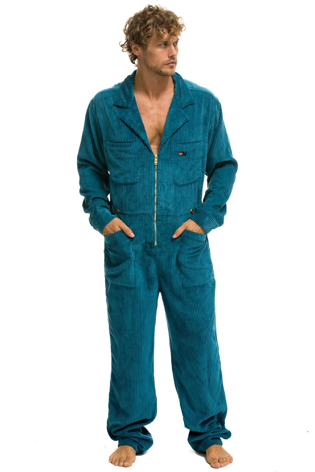14557-unisex-corduroy-flight-suit-capri-4.webp UNISEX CORDUROY FLIGHT SUIT - CAPRI