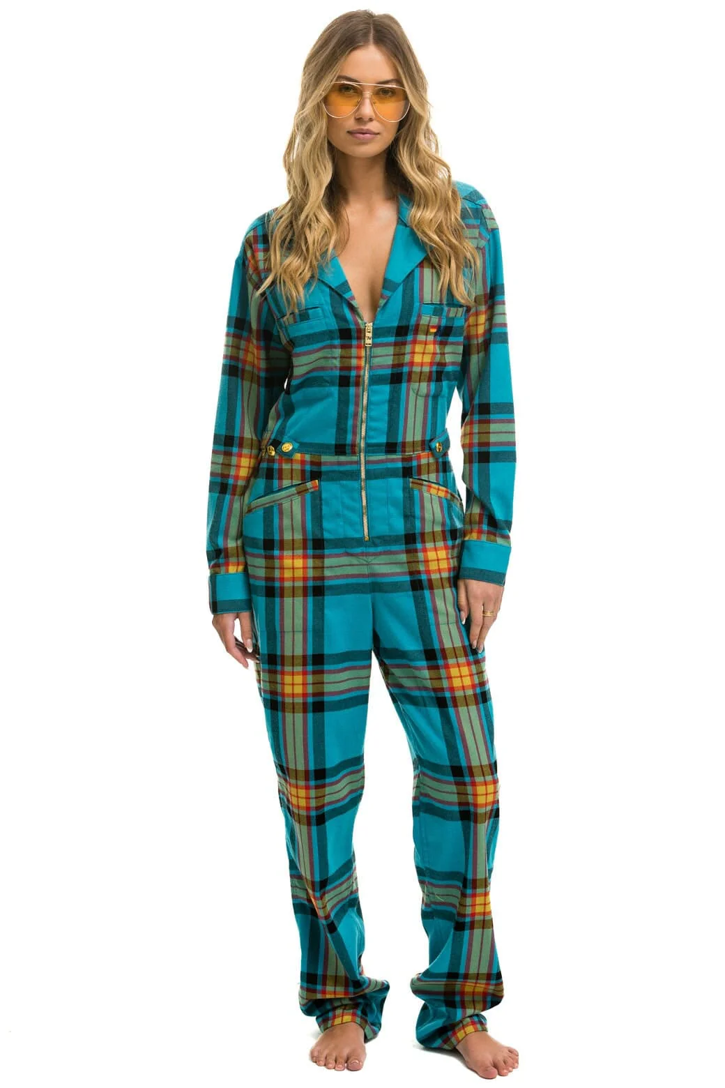 14620-unisex-plaid-flight-suit-jackson-plaid-1.webp UNISEX PLAID FLIGHT SUIT - JACKSON PLAID