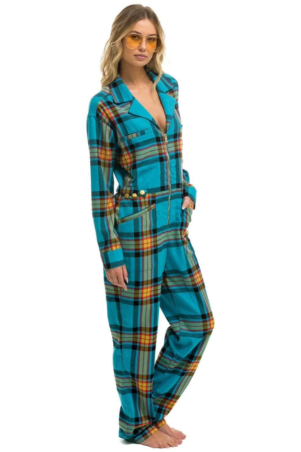 14620-unisex-plaid-flight-suit-jackson-plaid-5.webp UNISEX PLAID FLIGHT SUIT - JACKSON PLAID