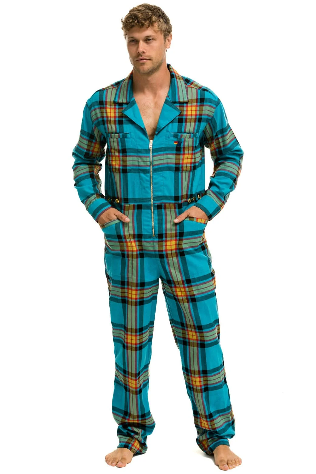 14620-unisex-plaid-flight-suit-jackson-plaid-8.webp UNISEX PLAID FLIGHT SUIT - JACKSON PLAID