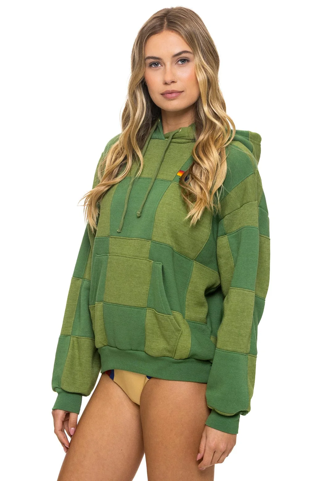 14942-check-quilt-relaxed-pullover-hoodie-jungle-green-palm-5.webp CHECK QUILT RELAXED PULLOVER HOODIE - JUNGLE GREEN // PALM