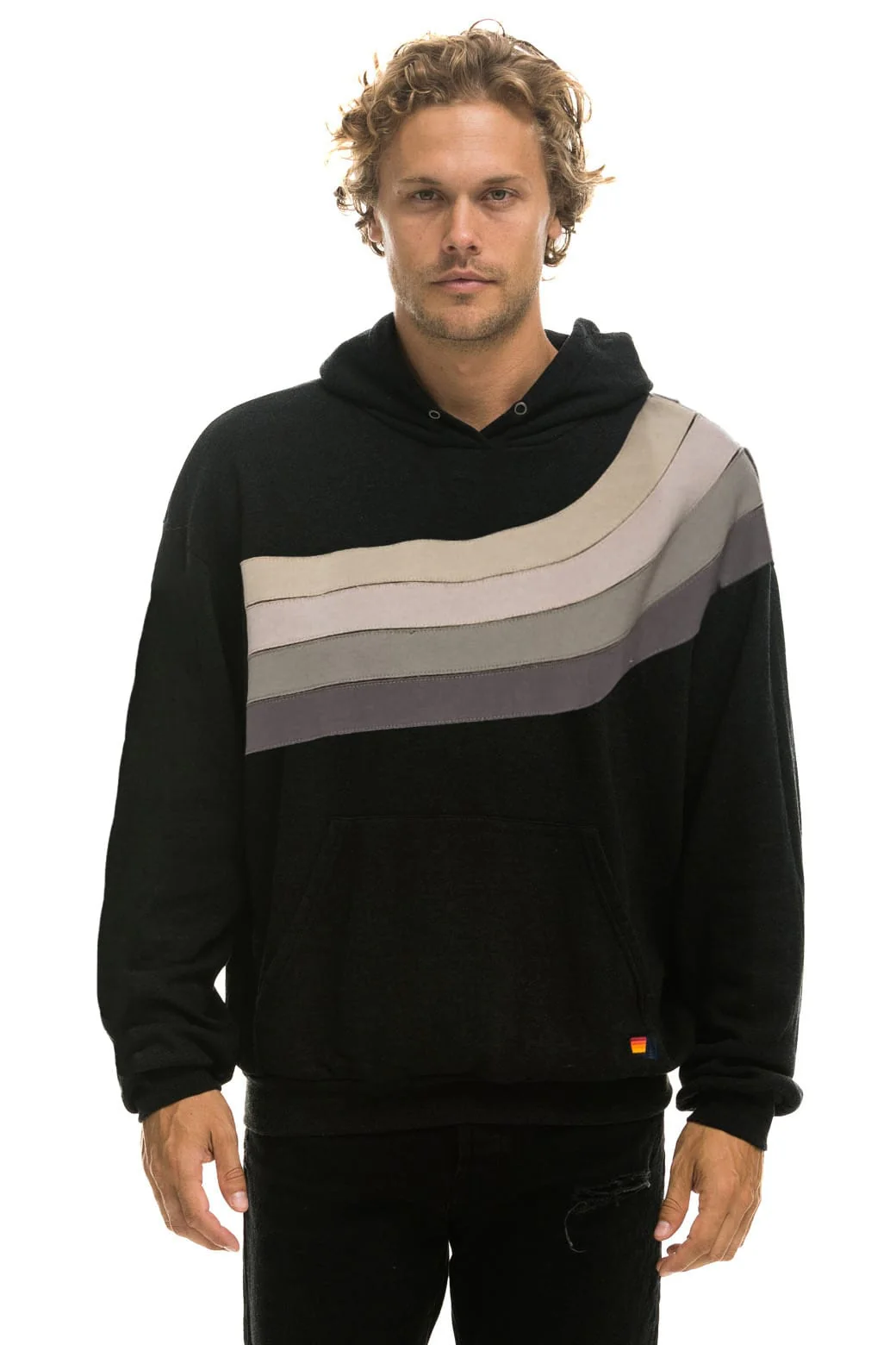 15586-wave-stripe-4-pullover-hoodie-relaxed-black-charcoal-2.webp WAVE STRIPE 4 PULLOVER HOODIE RELAXED - BLACK // CHARCOAL