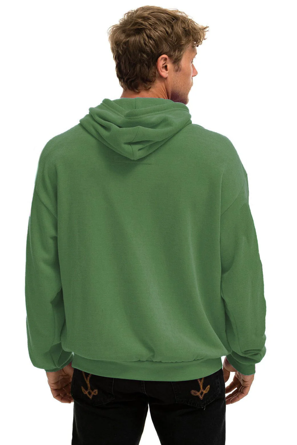 BOLT HEART PULLOVER RELAXED HOODIE - PALM