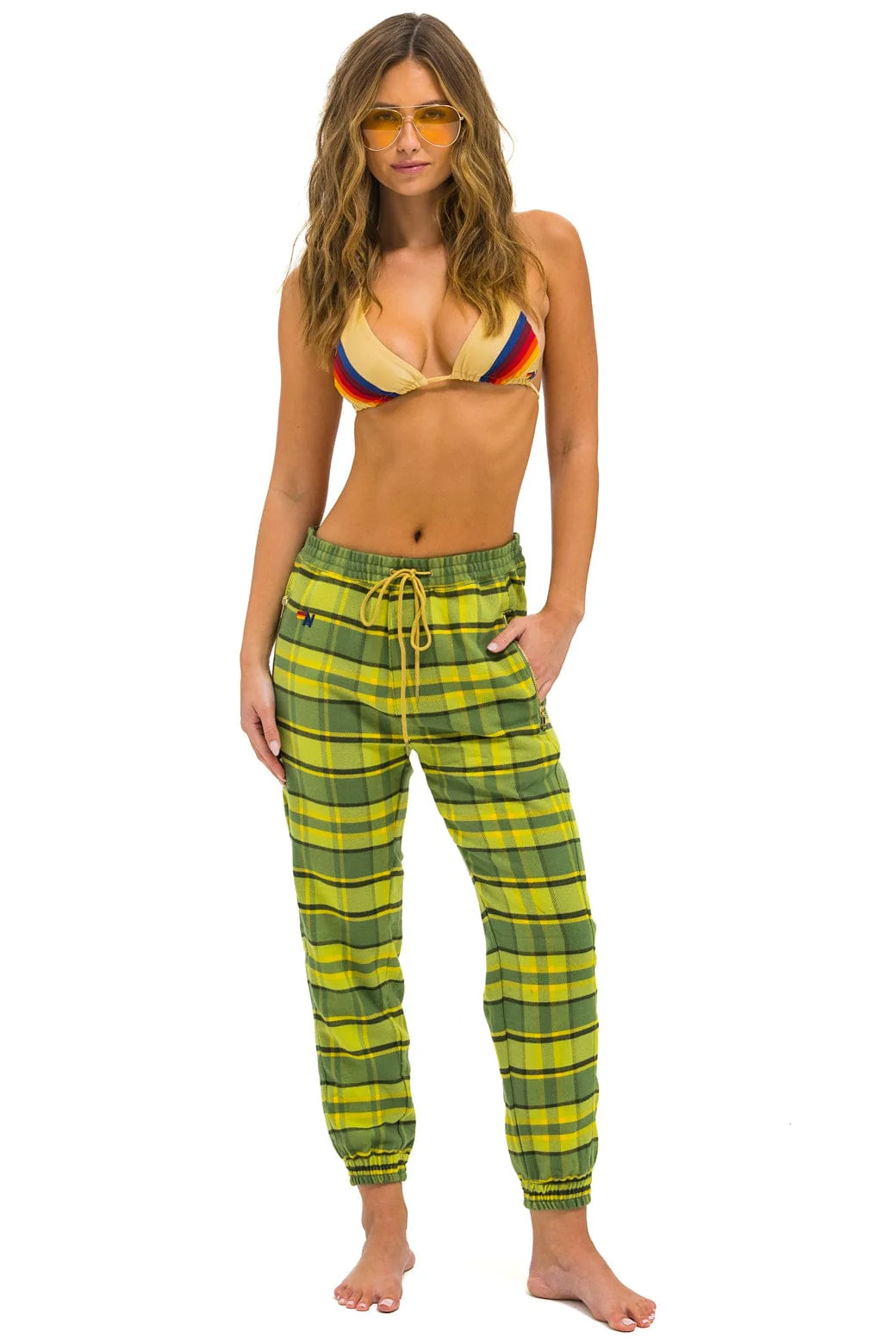 16431-unisex-plaid-lodge-pant-avocado-plaid-1.webp UNISEX PLAID LODGE PANT - AVOCADO PLAID