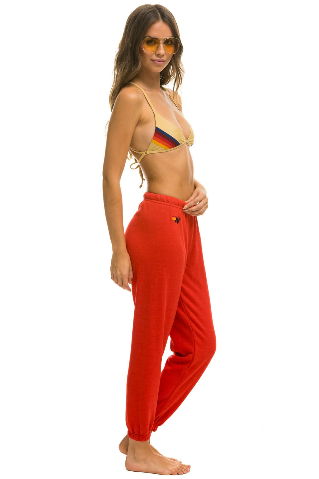 19167-check-leg-sweatpants-red-white-4.webp CHECK LEG SWEATPANTS - RED // WHITE