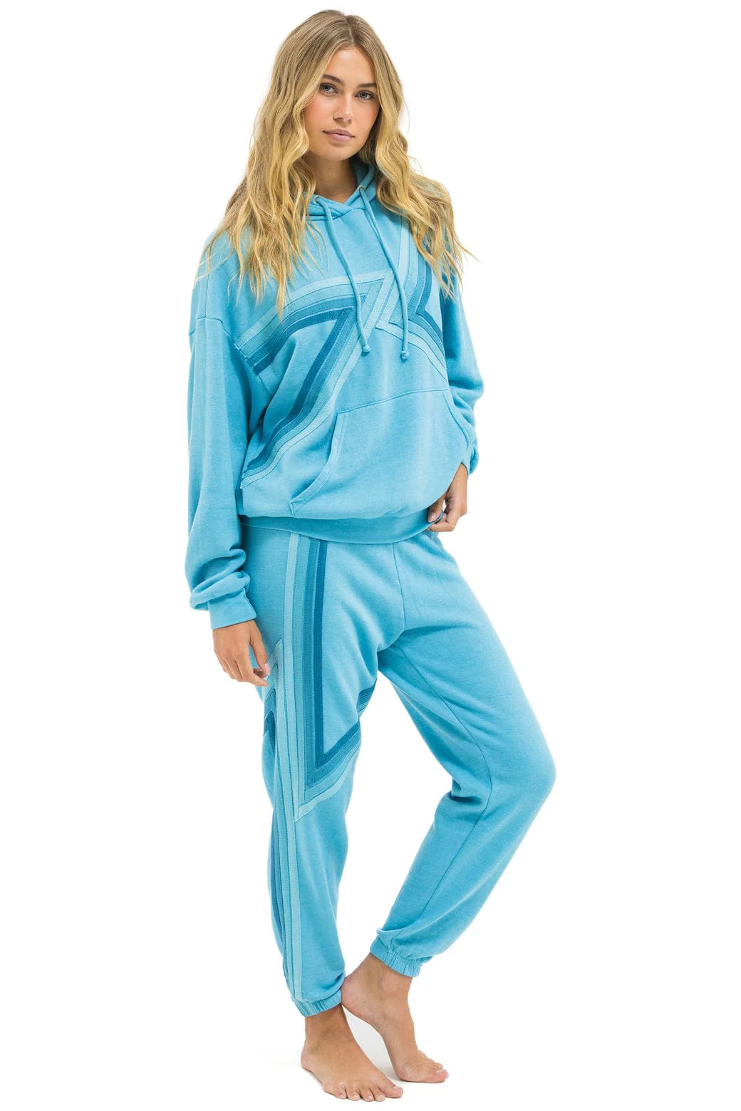 BLAZE 4 SWEATPANTS - AQUA // AQUA