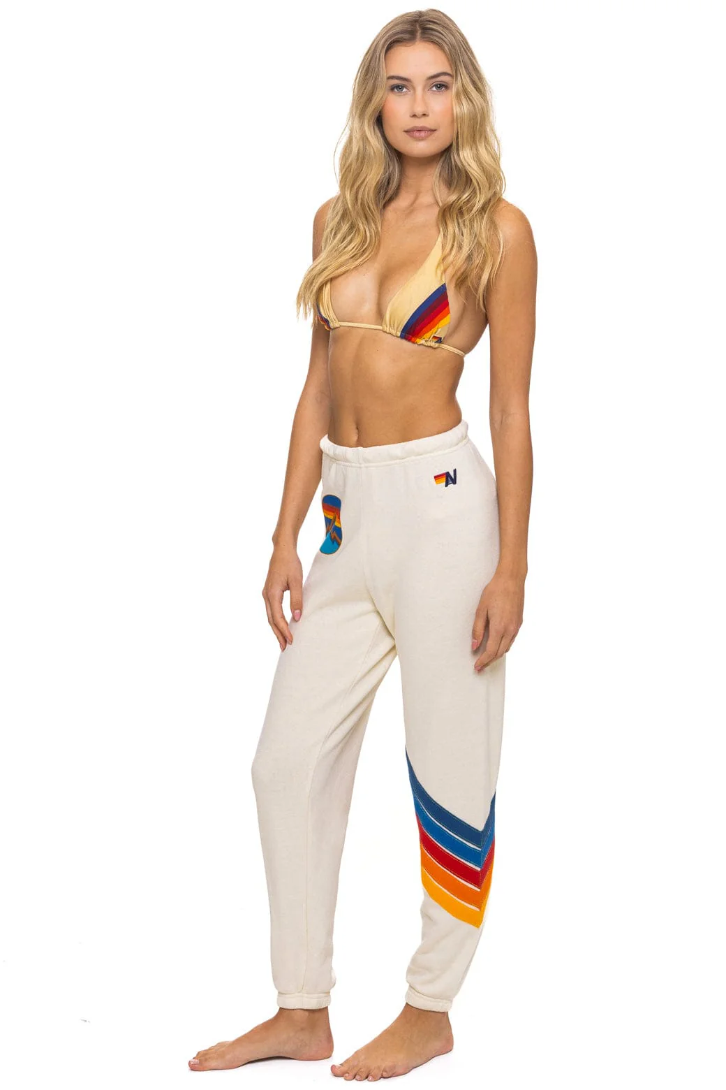 19833-all-seasons-circle-chevron-sweatpants-vintage-white-5.webp ALL SEASONS CIRCLE CHEVRON SWEATPANTS - VINTAGE WHITE
