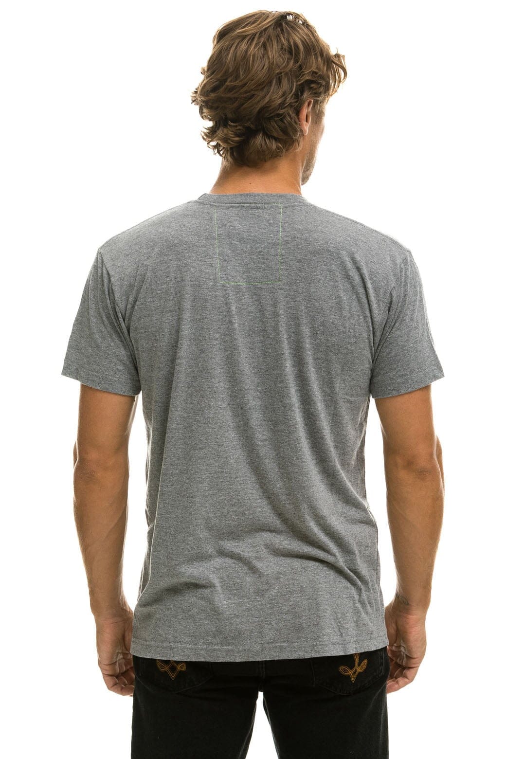 AVIATOR NATION LAGUNA BEACH TEE - HEATHER GREY