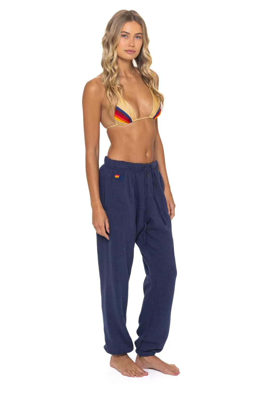 2064-5-stripe-sweatpants-navy-6.webp 5 STRIPE SWEATPANTS - NAVY