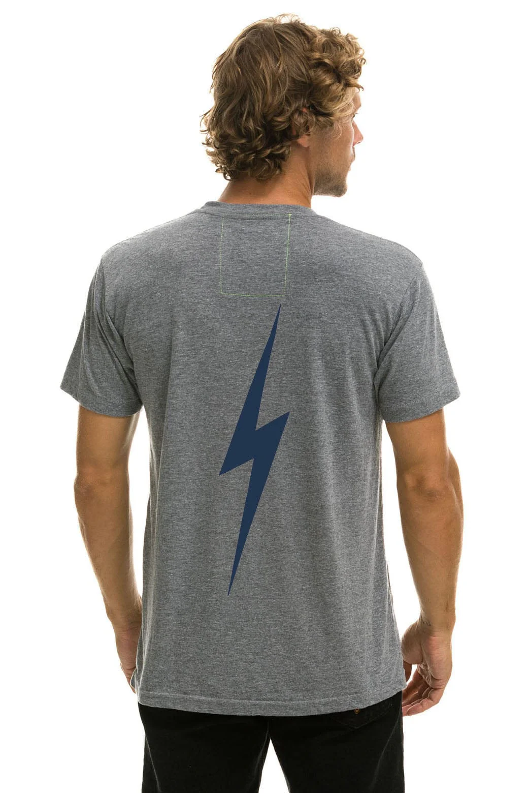 363-ny-yankees-bolt-crew-tee-heather-3.webp NY YANKEES BOLT CREW TEE - HEATHER