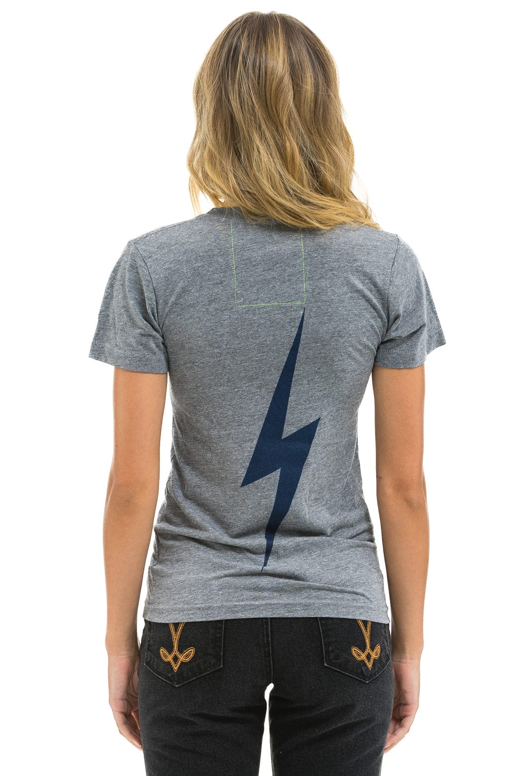 363-ny-yankees-bolt-crew-tee-heather-4.jpg NY YANKEES BOLT CREW TEE - HEATHER