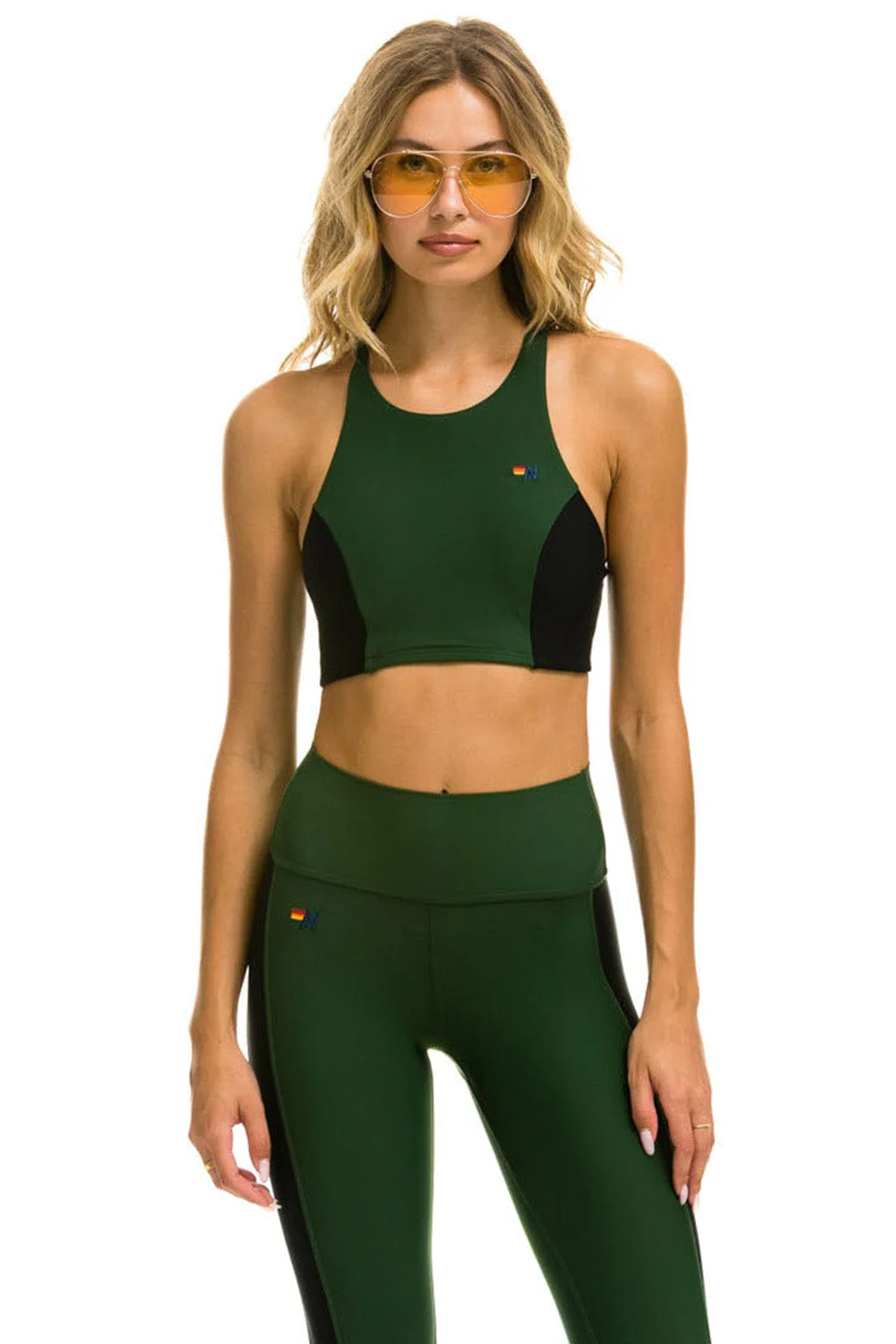 3807-color-block-racer-sports-bra-forest-1.webp COLOR BLOCK RACER SPORTS BRA - FOREST