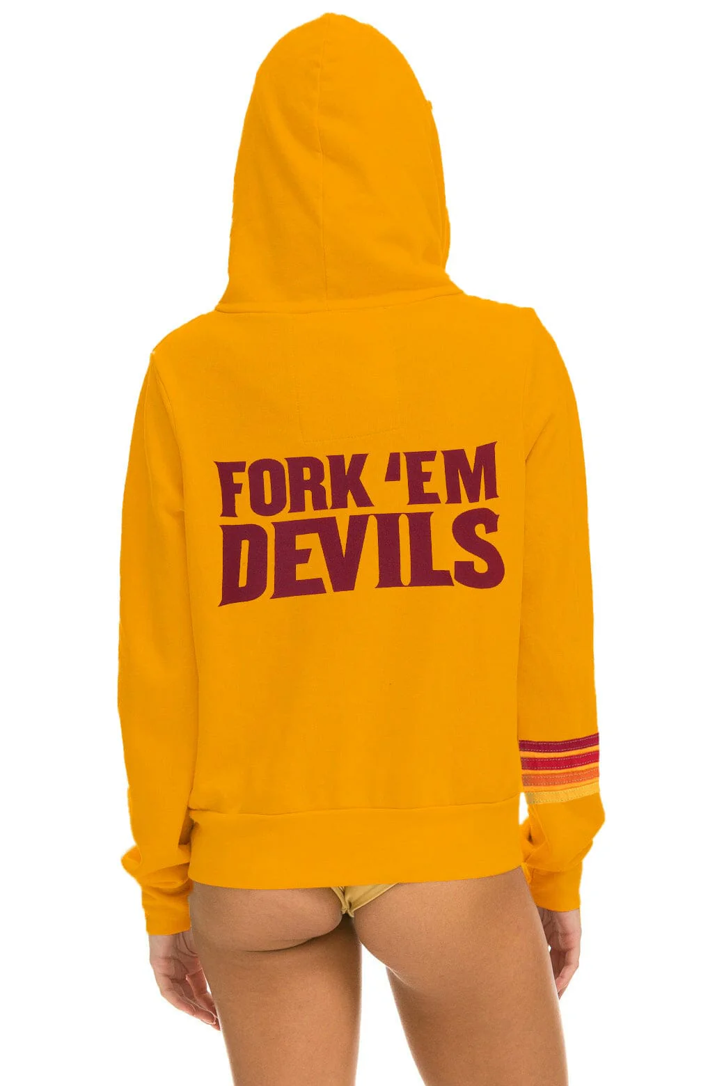 4078-asu-fork-em-devils-zip-hoodie-gold-2.webp ASU FORK 'EM DEVILS ZIP HOODIE - GOLD