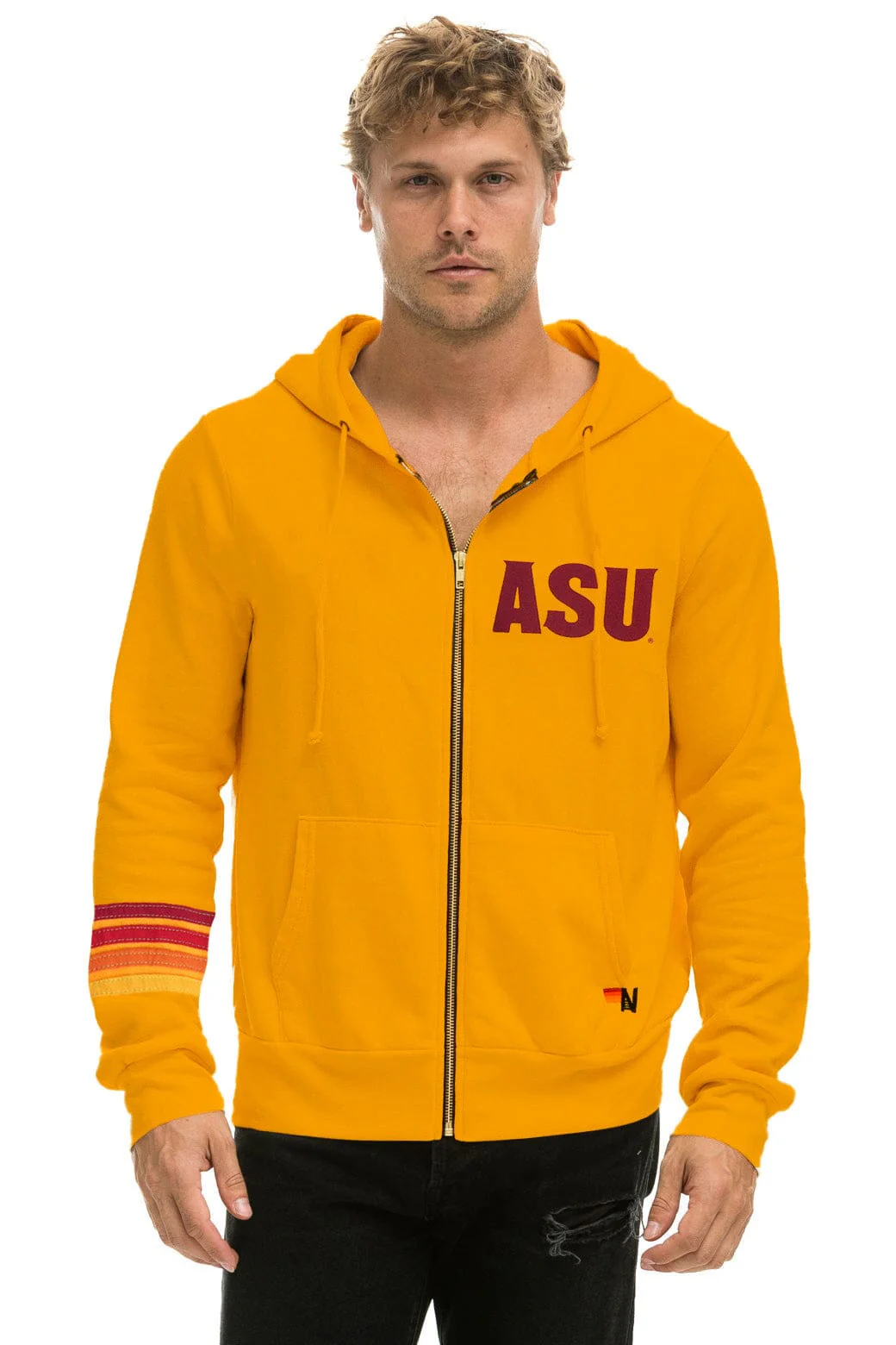 4078-asu-fork-em-devils-zip-hoodie-gold-3.webp ASU FORK 'EM DEVILS ZIP HOODIE - GOLD