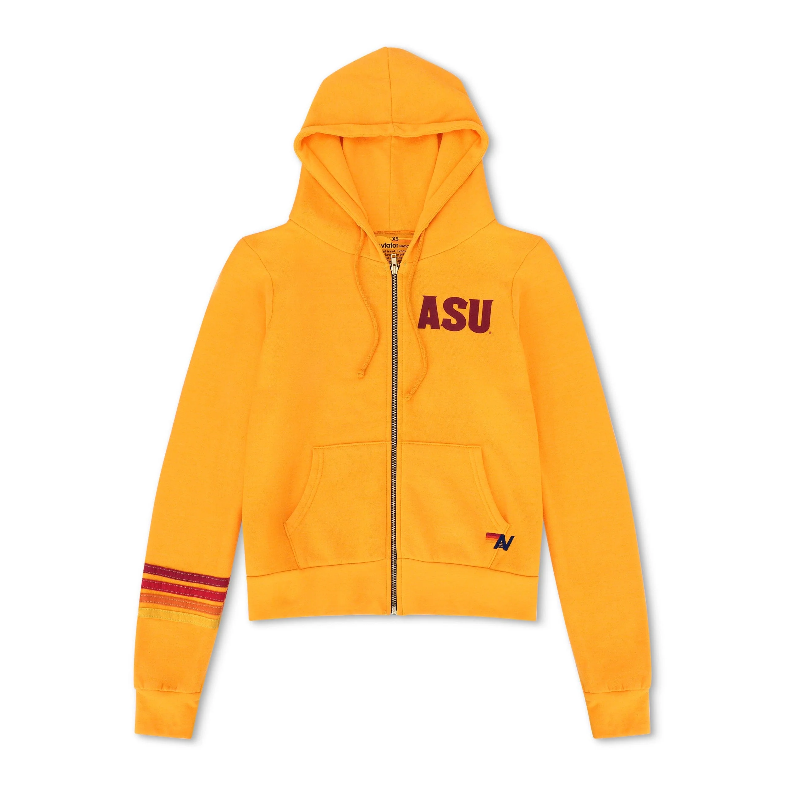 4078-asu-fork-em-devils-zip-hoodie-gold-5.webp ASU FORK 'EM DEVILS ZIP HOODIE - GOLD