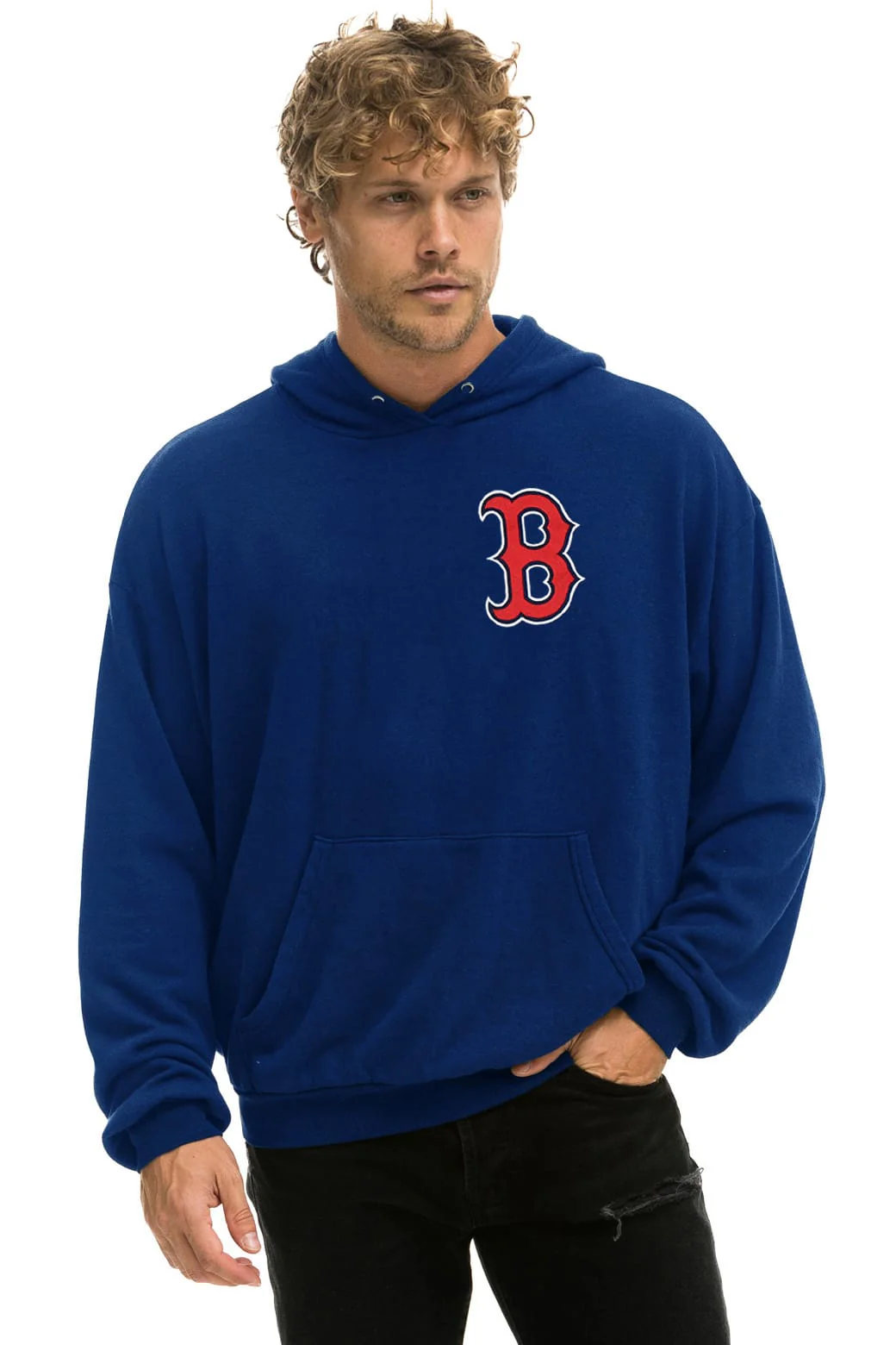 BOSTON RED SOX 2026 RELAXED PULLOVER HOODIE - ROYAL