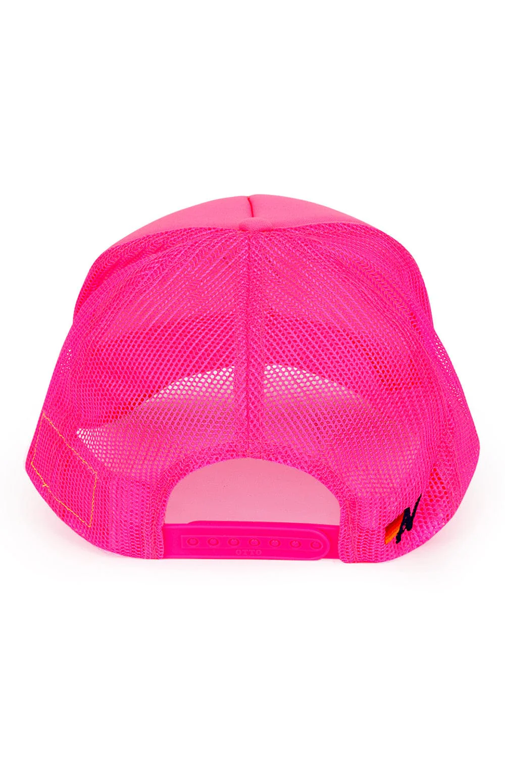 PALM TREE FESTIVAL WEST PALM 2026 VINTAGE LOW RISE TRUCKER - NEON PINK