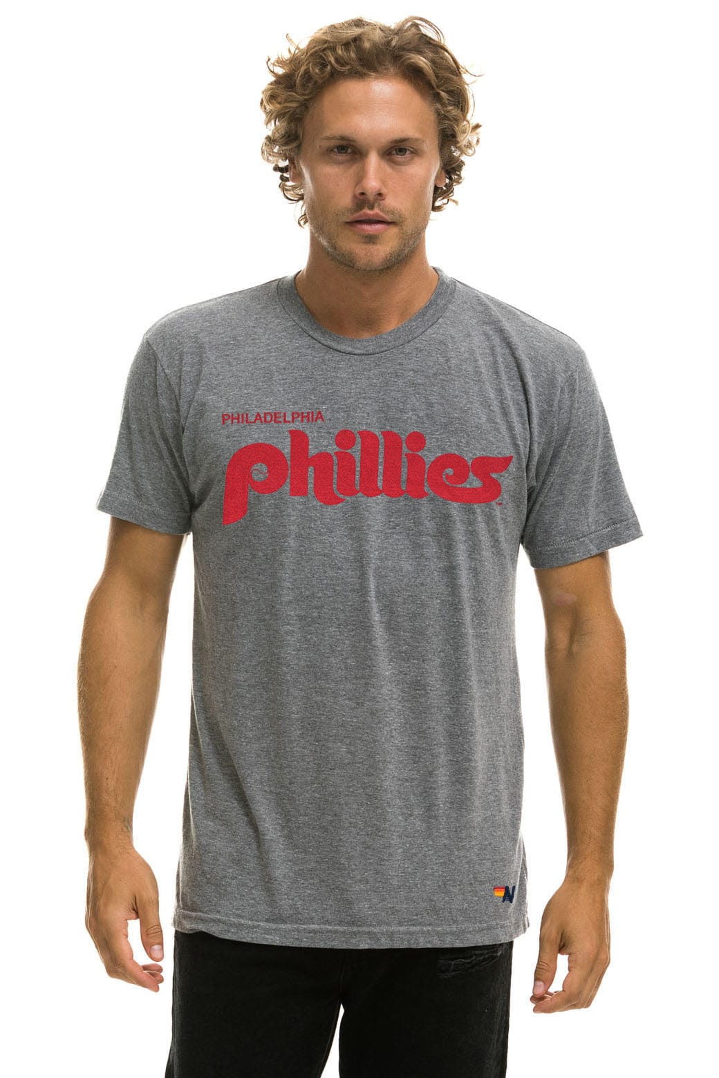 5573-phillies-bolt-crew-tee-heather-grey-1.jpg PHILLIES BOLT CREW TEE - HEATHER GREY