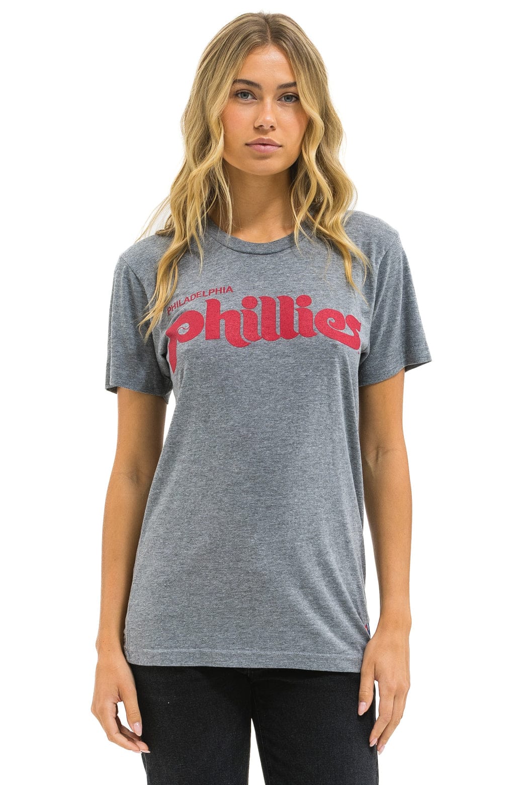 5573-phillies-bolt-crew-tee-heather-grey-2.jpg PHILLIES BOLT CREW TEE - HEATHER GREY