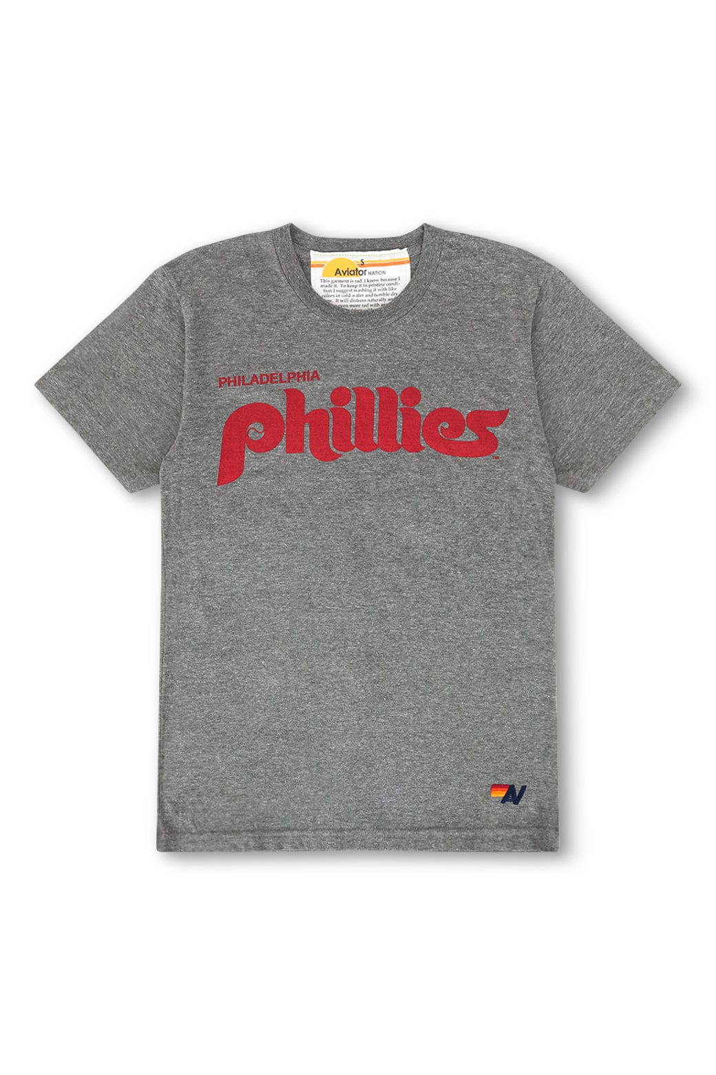 5573-phillies-bolt-crew-tee-heather-grey-6.jpg PHILLIES BOLT CREW TEE - HEATHER GREY