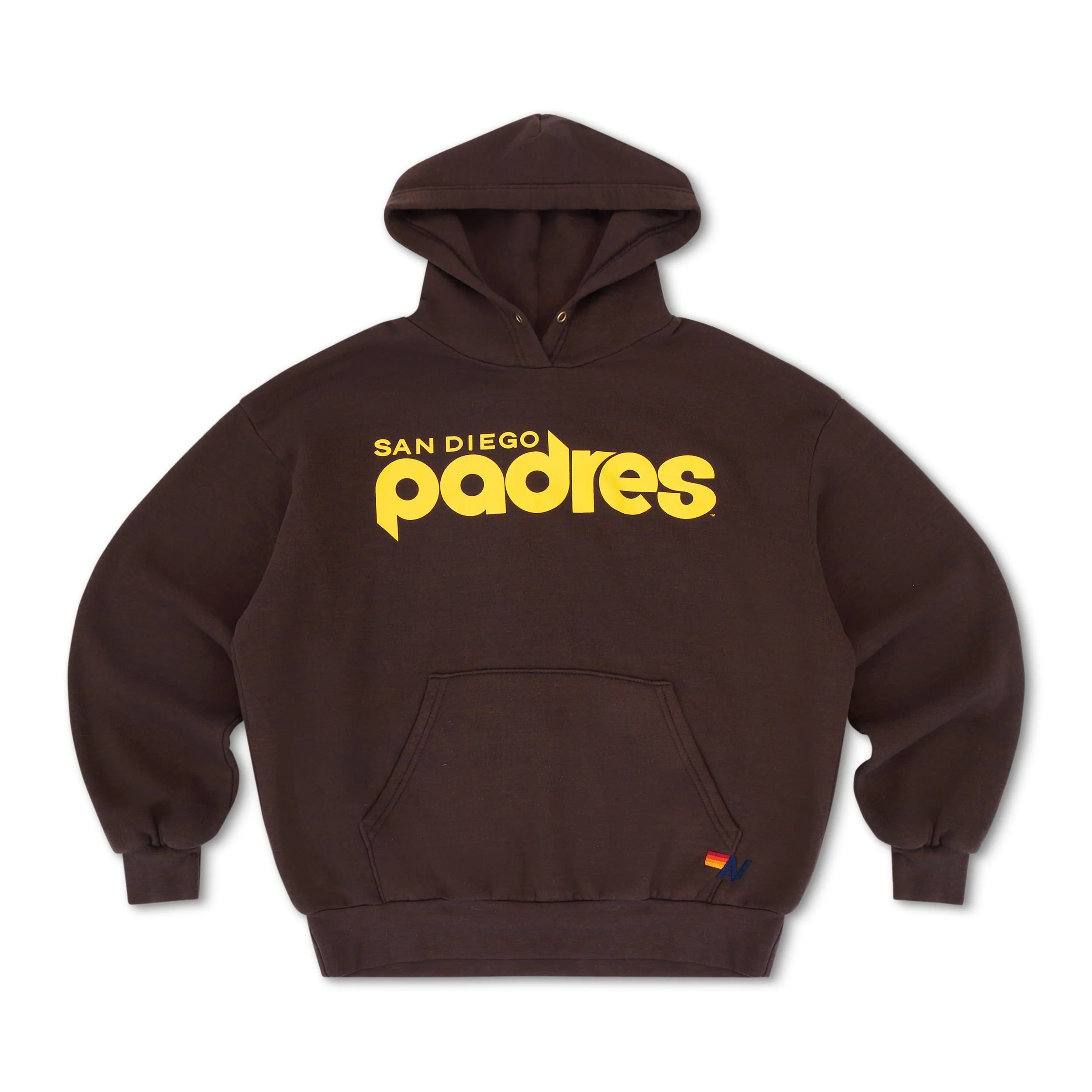 SAN DIEGO 2026 RELAXED PULLOVER HOODIE - BROWN