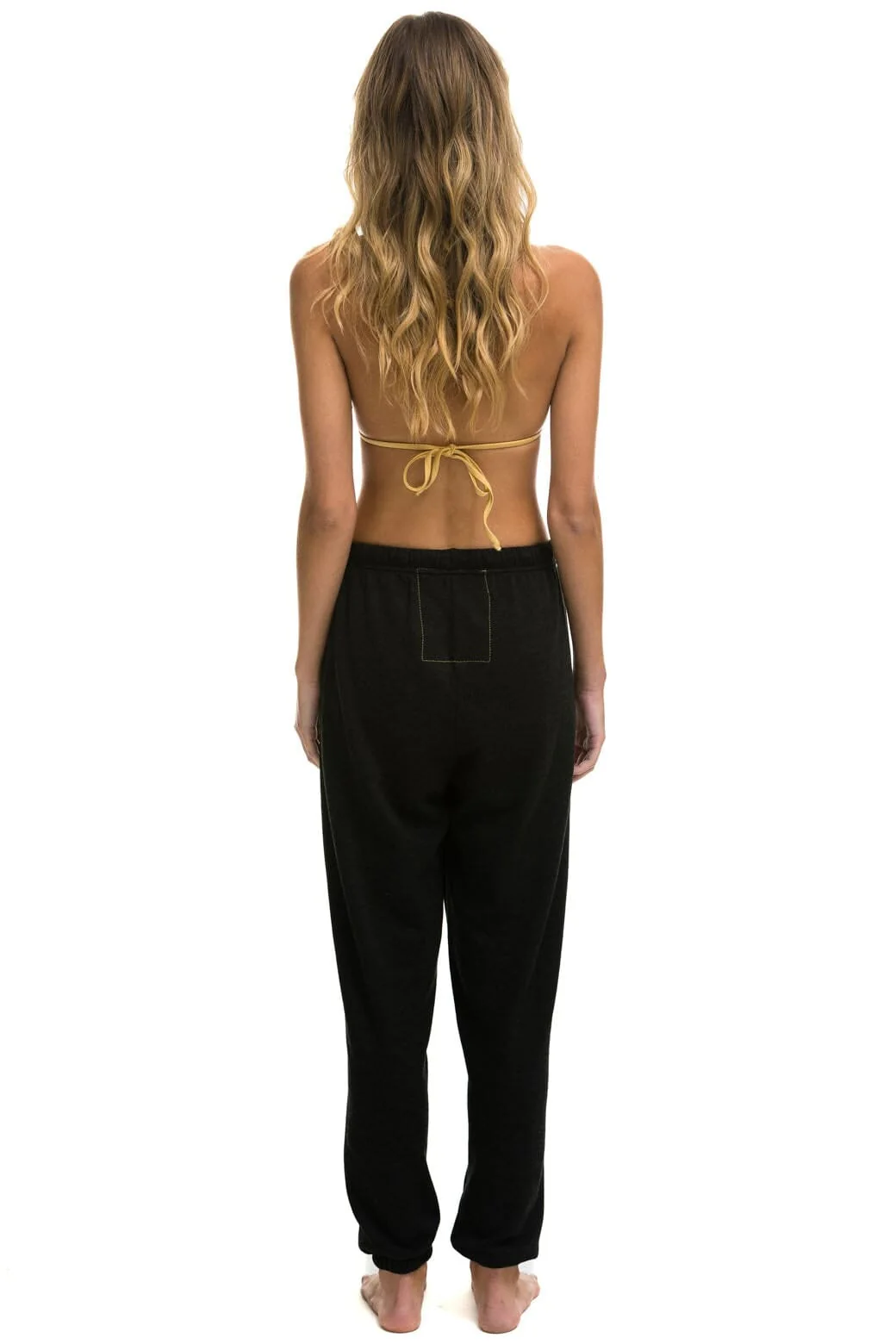 LOGO SWEATPANTS - BLACK