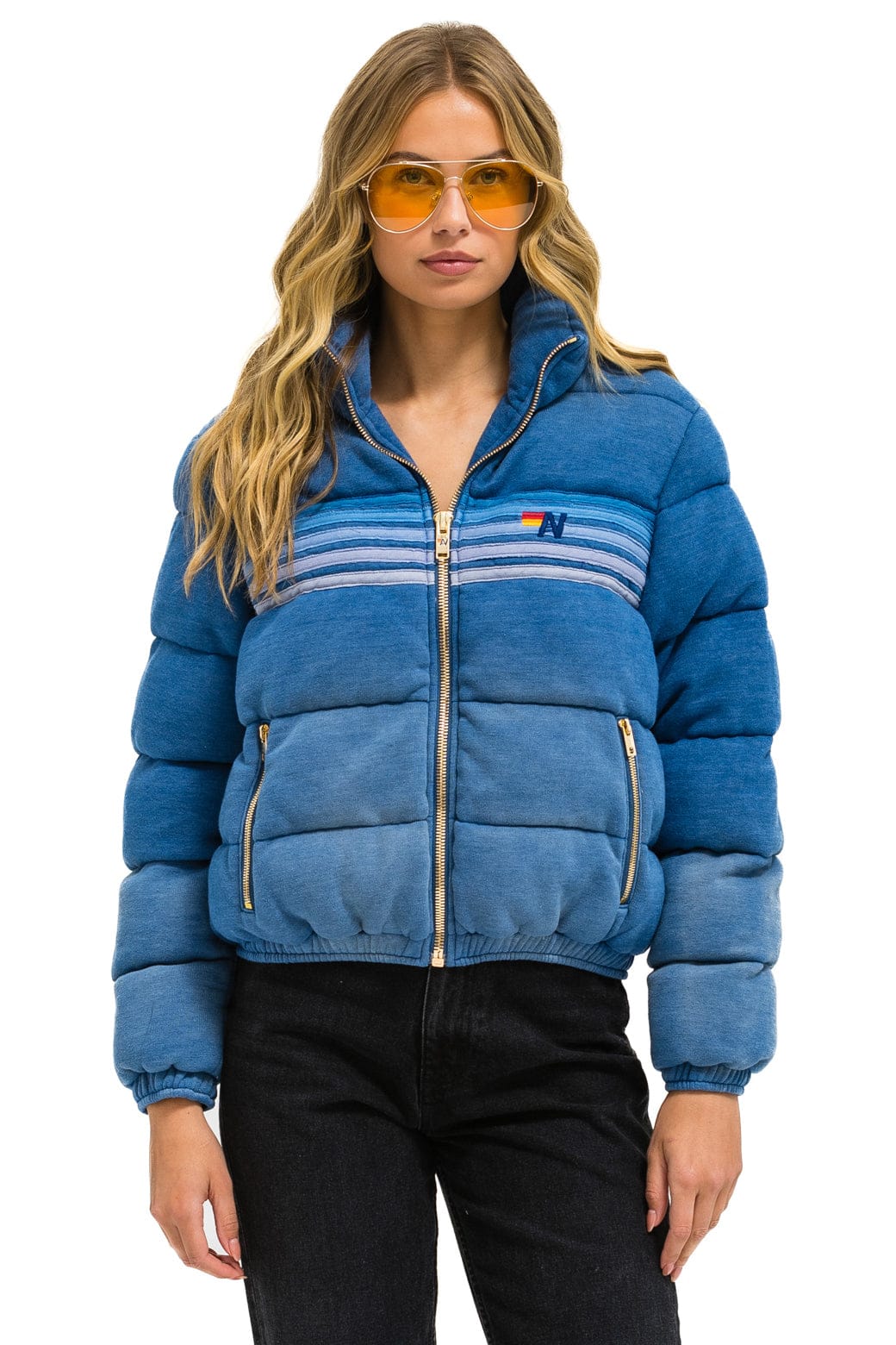 7742-5-stripe-faded-apres-jacket-faded-water-1.jpg 5 STRIPE FADED APRES JACKET - FADED WATER