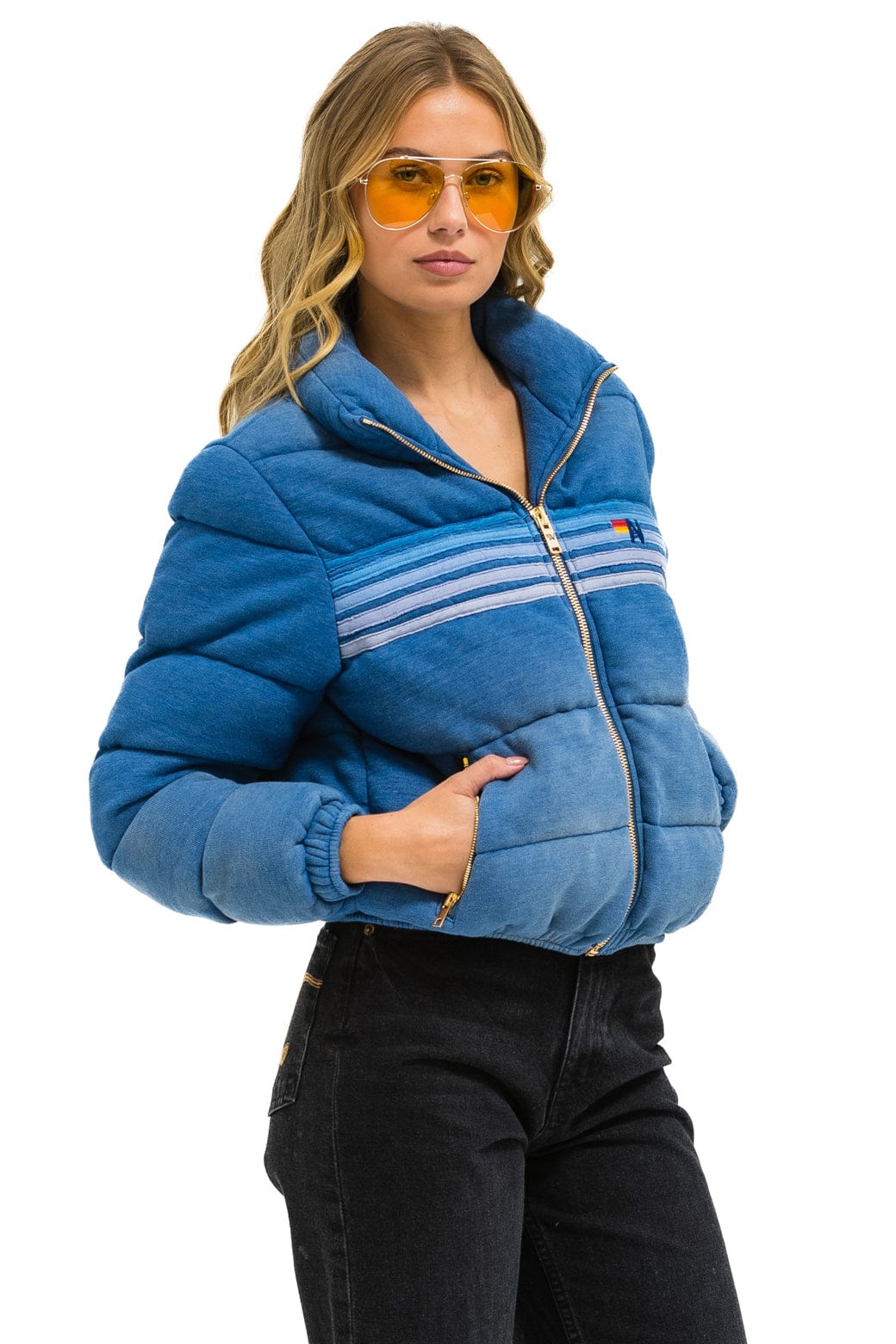 7742-5-stripe-faded-apres-jacket-faded-water-3.jpg 5 STRIPE FADED APRES JACKET - FADED WATER