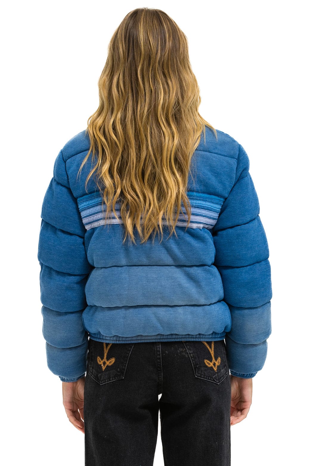 7742-5-stripe-faded-apres-jacket-faded-water-4.jpg 5 STRIPE FADED APRES JACKET - FADED WATER