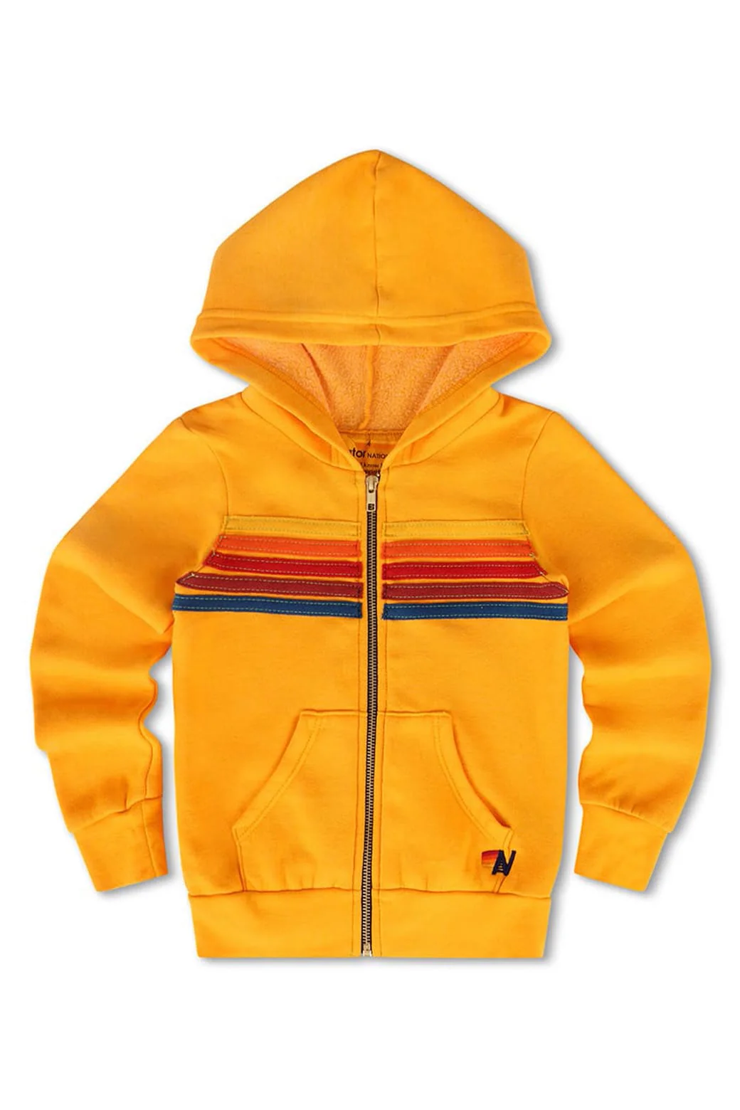 8398-kid-s-5-stripe-hoodie-gold-1.webp KID'S 5 STRIPE HOODIE - GOLD