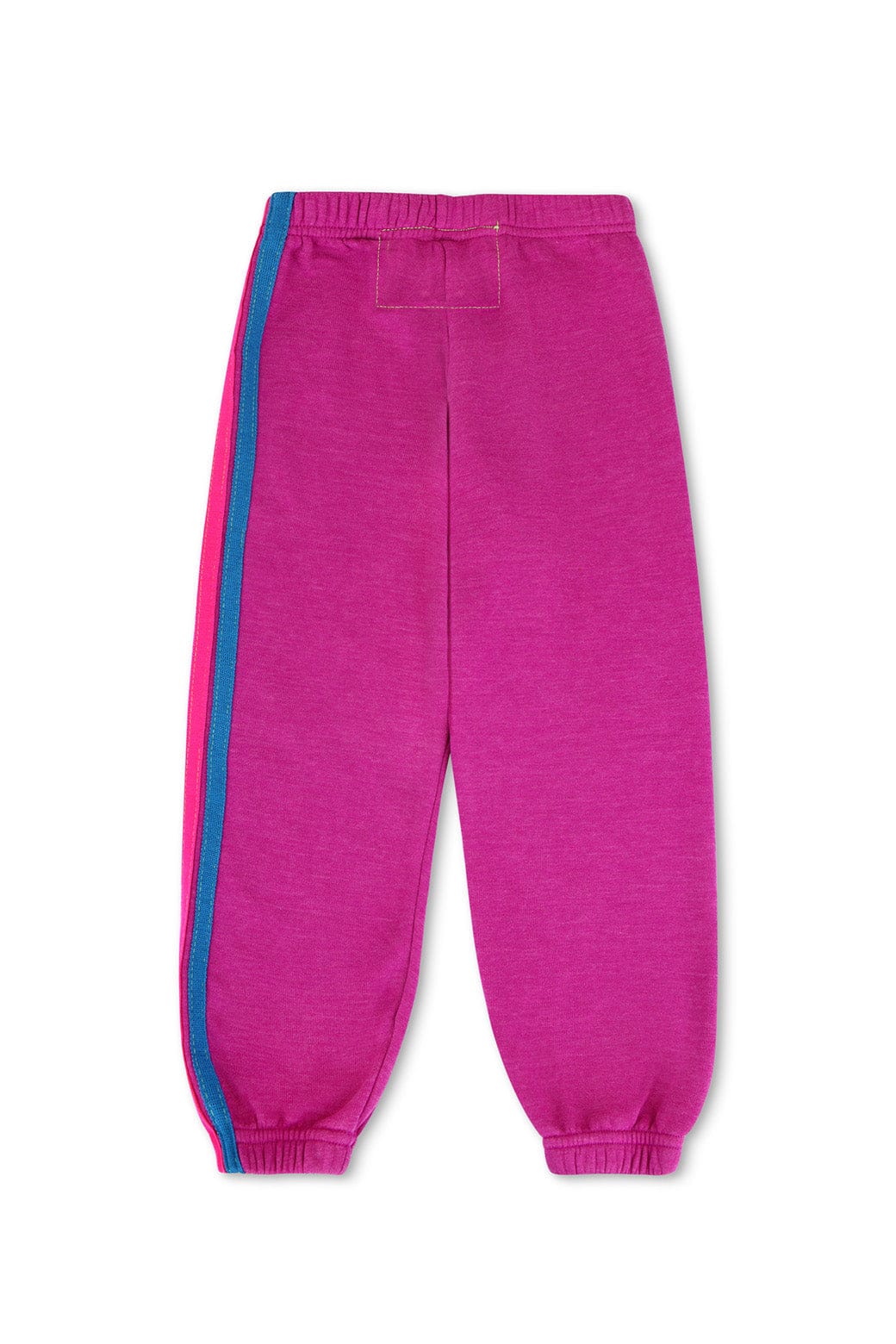 8558-kid-s-5-stripe-sweatpants-magenta-yellow-blue-3.jpg KID'S 5 STRIPE SWEATPANTS - MAGENTA // YELLOW BLUE