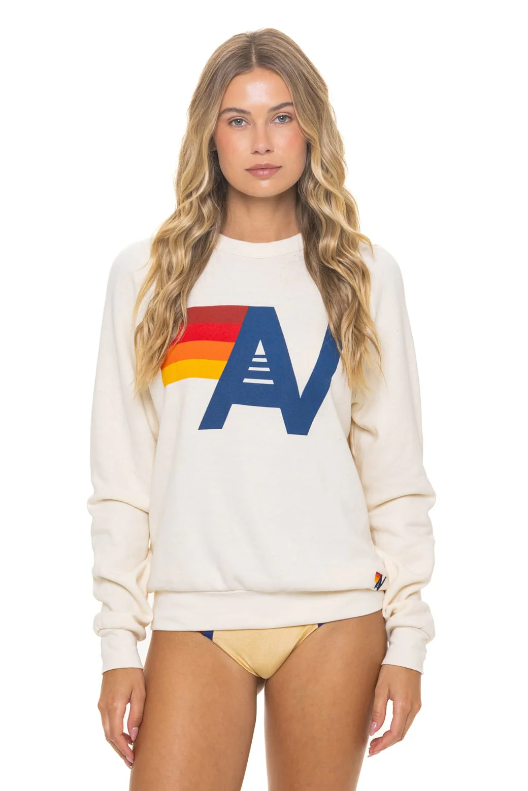 LOGO SWEATSHIRT - VINTAGE WHITE
