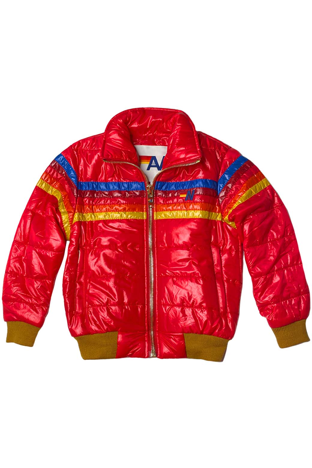 9627-5-stripe-kids-traveler-jacket-cherry-glossy-1.jpg 5 STRIPE KIDS TRAVELER JACKET - CHERRY GLOSSY