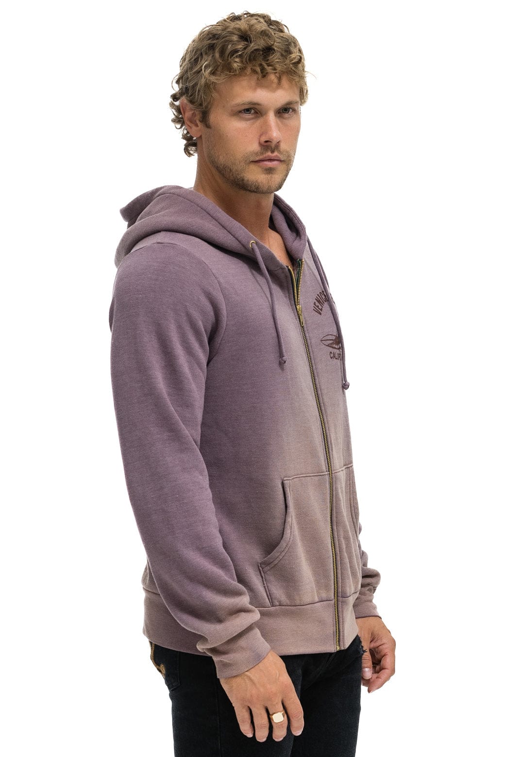 997-venice-surfer-zip-hoodie-faded-mocha-4.jpg VENICE SURFER ZIP HOODIE - FADED MOCHA