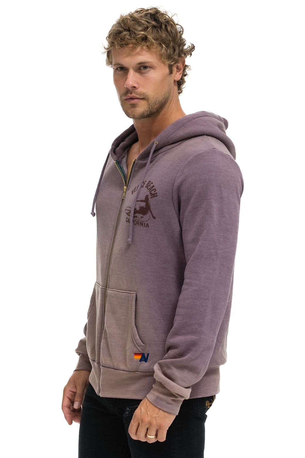 997-venice-surfer-zip-hoodie-faded-mocha-6.jpg VENICE SURFER ZIP HOODIE - FADED MOCHA